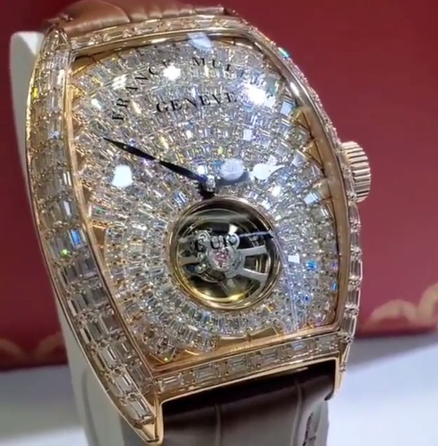 Franck muller expensive watch sale